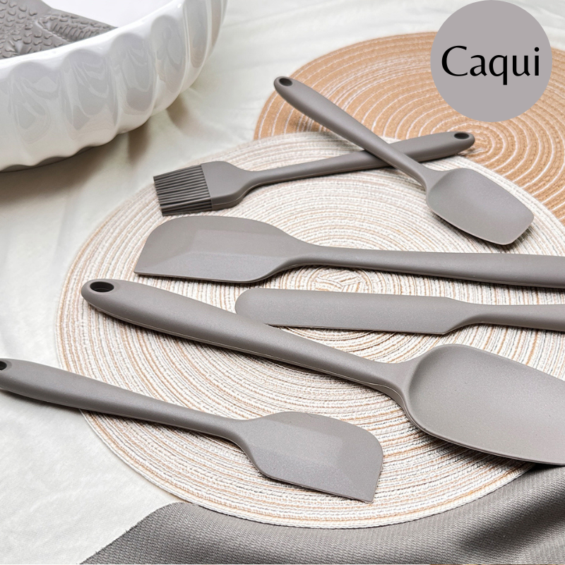 Juego de 6 Espátulas de Silicona