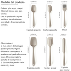 Juego de 6 Espátulas de Silicona